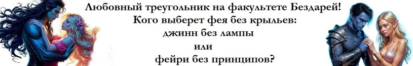 Фея без крыльев и джинн без лампы на факультете Бездарей