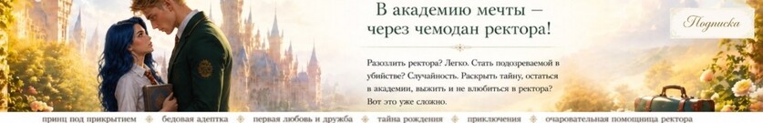 Тёмный переполох в Академии Света. Три чемодана для адептки