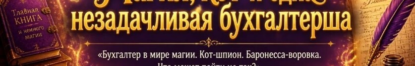 Магия, кот и одна незадачливая бухгалтерша