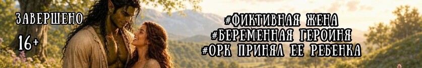 💚Фиктивная жена орка💚