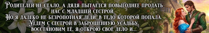 🏰Хозяйка дома с лилиями. Красильное дело Попаданки