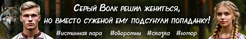 🐺 Суженая для серого волка 🐺