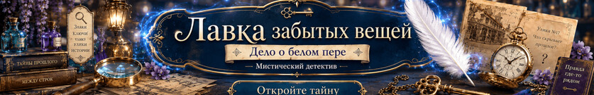 Лавка забытых вещей. Дело о белом пере🪶