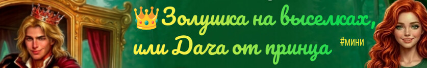 👑Золушка на выселках, или Дача от принца