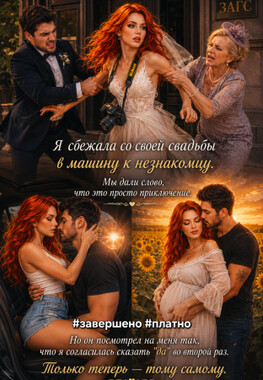 🌻Я сбежала со свадьбы...и угнала его сердце