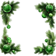 Новогодняя рамка 3
