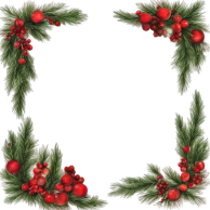 Новогодняя рамка 1